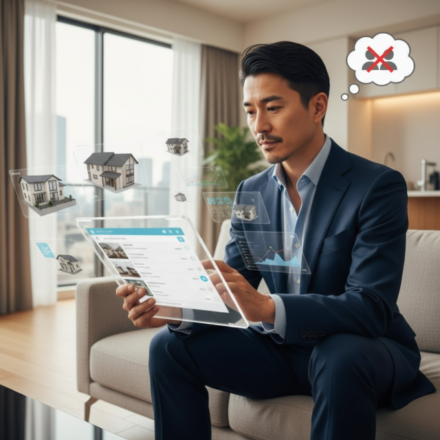 対面や電話でのやり取りが不要なチャット不動産サービス1